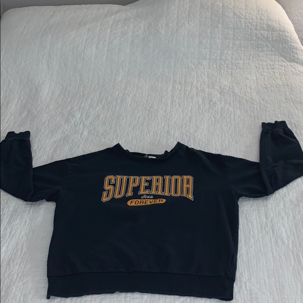 Navy Blue Sweatshirt